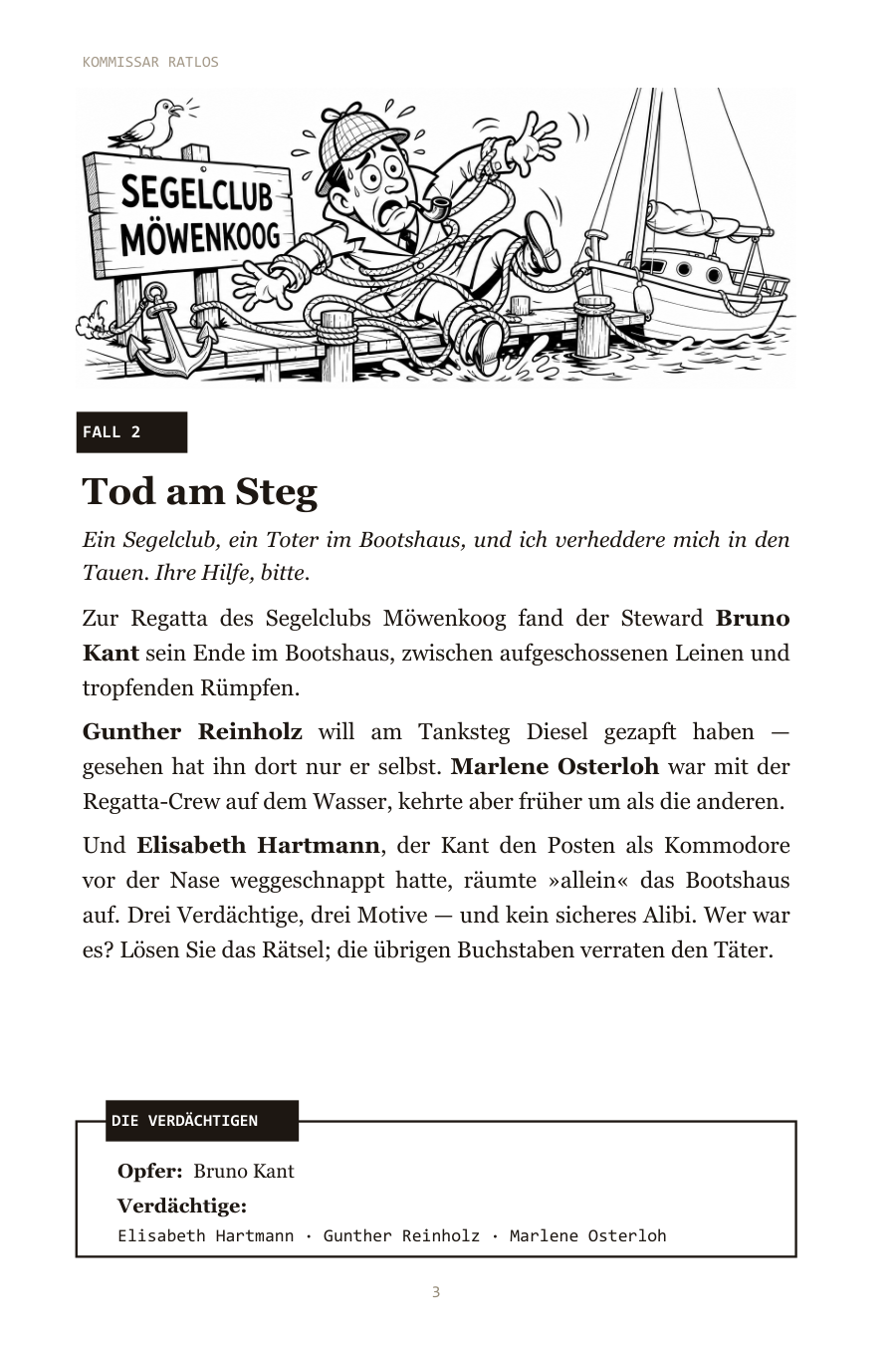 Kommissar Ratlos — Noch ein Fall